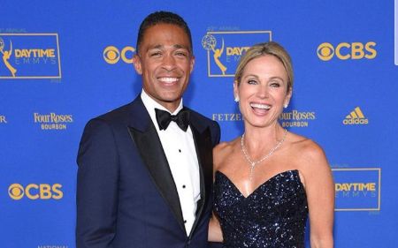 Amy and Holmes were married to other people when they started dating in 2022.